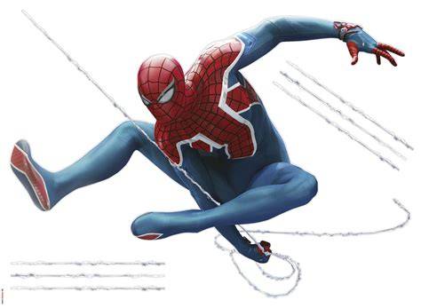 Illustration von Spider-Man, der sein Netz schwingt