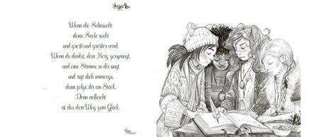 Illustrationen der Hauptfiguren Amanda und Freunde