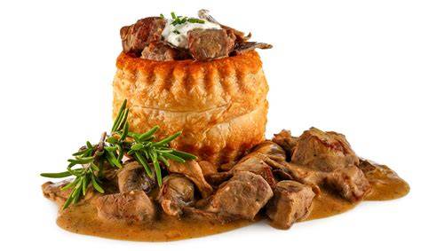 Illustrierte Darstellung einer mittelalterlichen Pastete mit Fleisch- und Apfelfüllung