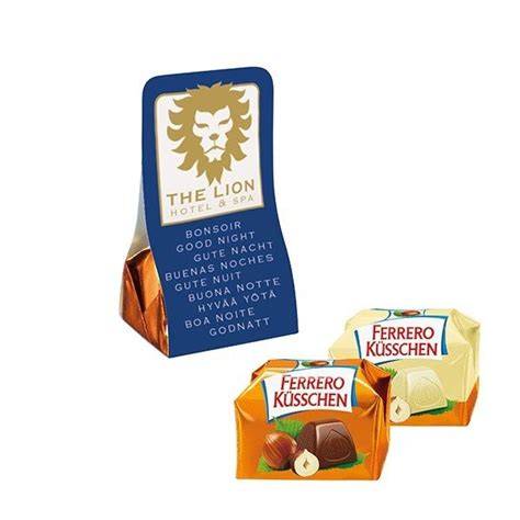 Individuell bedruckte Ferrero Werbegeschenke als Blickfang bei Veranstaltungen