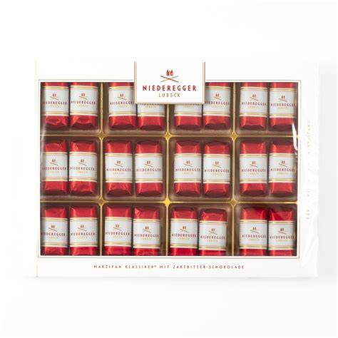 Individuell gestaltbare Werbeverpackung Niederegger Marzipan & Wein