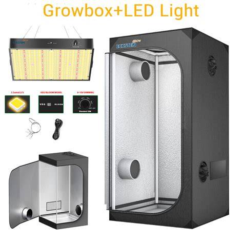 Indoor Growbox mit Vollspektrum-LEDs