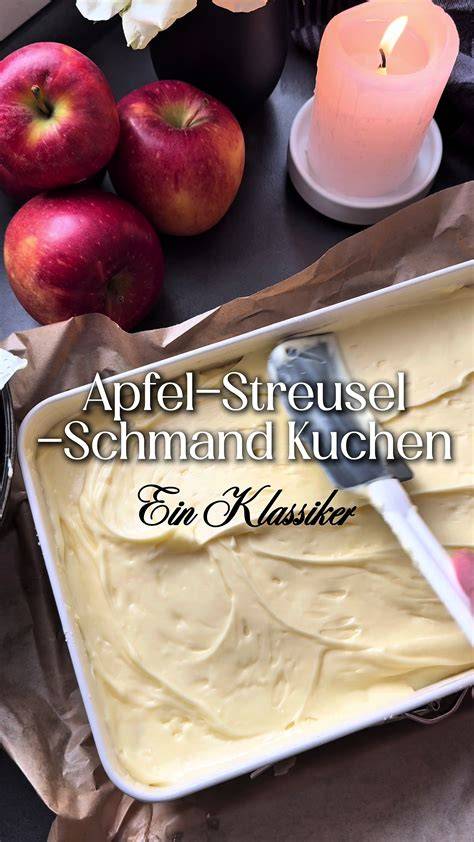 Infografik: Äpfel vorbereiten, Pudding kochen, Teig rühren, backen