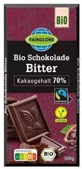Infografik: ÖKO-TEST Bewertung von Bitterschokoladen (66-75% Kakao)