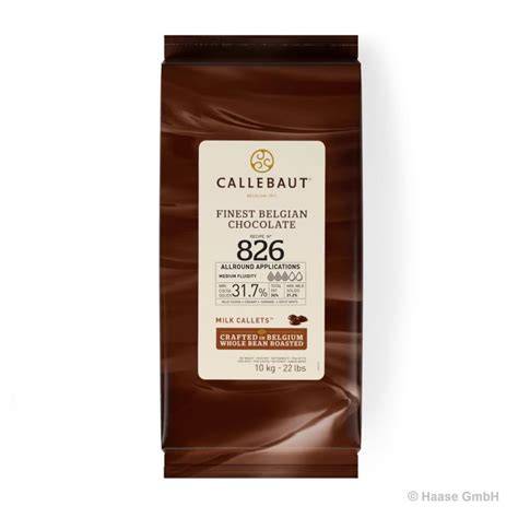 Infografik: Übersicht Callebaut Kuvertüren und Rezepturen