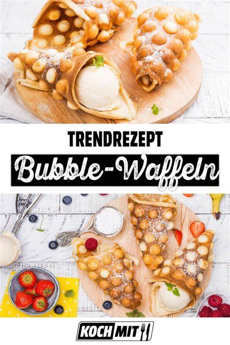 Infografik: 6 ideale Toppings und Füllungen für Bubble Waffeln