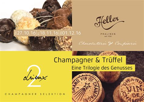 Infografik: Ablauf Champagner-Trüffel Pralinen