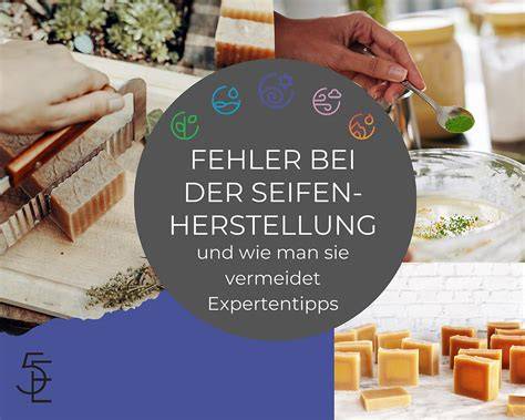 Infografik: Ablauf der Seifenherstellung (Schmelzen - Mischen - Formen - Aushärten)