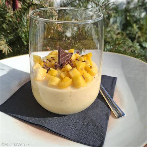 Infografik: Ablaufschema Mango-Seidentofu Dessert