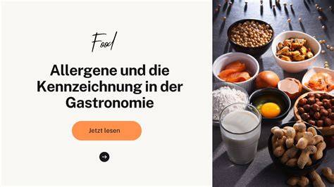 Infografik: Allergene und Kennzeichnung auf Lebensmitteletiketten