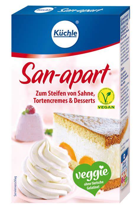Infografik: Alternativen zum Stabilisieren - San Apart, Gelatine, Agartine