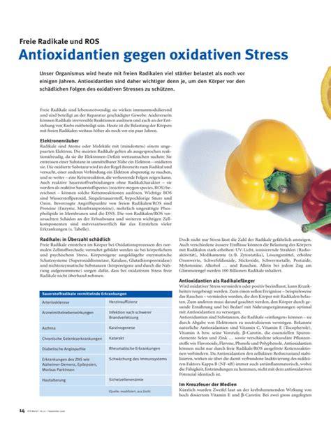 Infografik: Antioxidantien im Kakao wirken gegen oxidativen Stress
