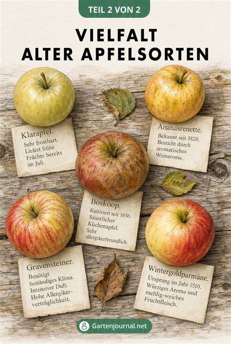 Infografik: Apfelsorten für Kuchen