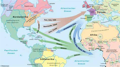 Infografik: Atlantischer Dreieckshandel und Kakao