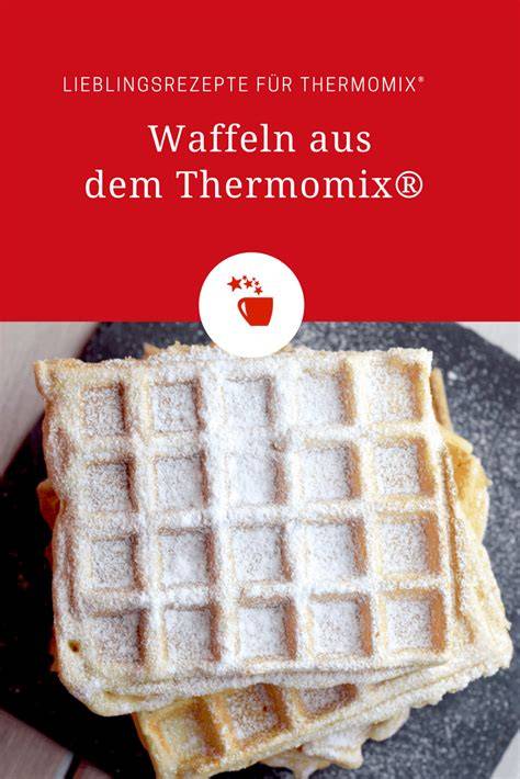 Infografik: Auf einen Blick - Thermomix-Waffel-Rezept mit Crème fraîche