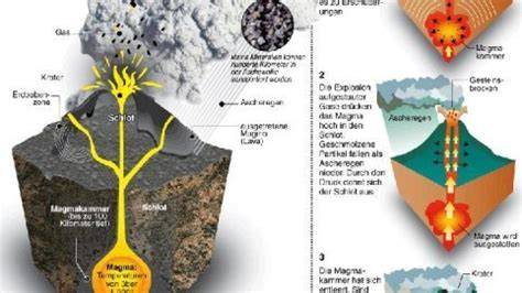 Infografik: Aufbau eines Marmorkuchens - helle und dunkle Teigschichten, Marmorierung