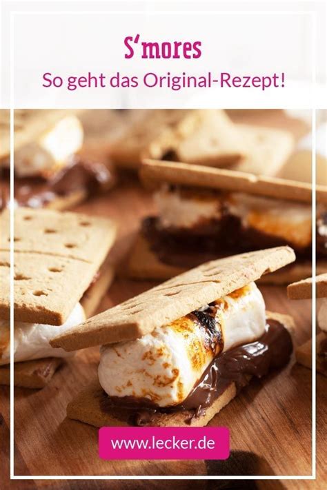 Infografik: Aufbau eines S'mores-Cookies (Keks, Marshmallow, Schokolade)