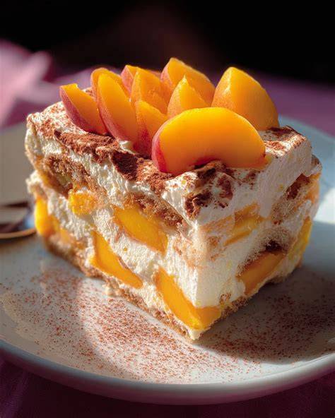 Infografik: Aufbau eines klassischen Tiramisu und Pfirsich-Tiramisu