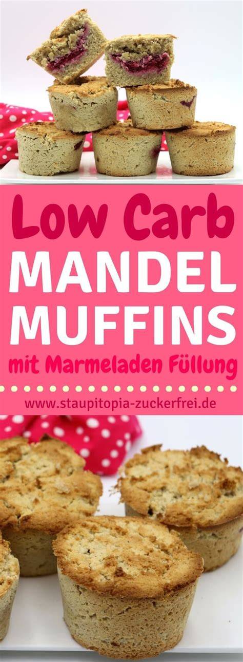 Infografik: Aufbau und Zubereitung der Low Carb Mandelmehl-Muffins