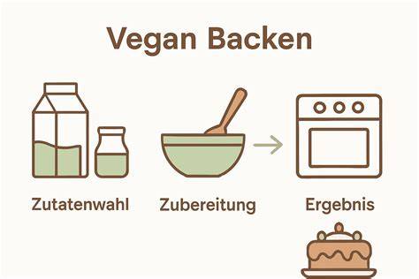 Infografik: Backprozess einer veganen Ausstech-Variante