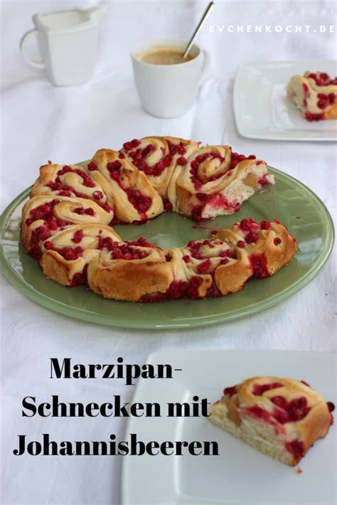 Infografik: Beliebte Kombinationen und Varianten mit Johannisbeeren und Marzipan