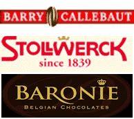 Infografik: Besitzwechsel (Stollwerck, Barry Callebaut, Baronie) und Werke in Belgien/Niederlanden