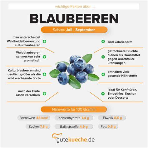Infografik: Blaubeeren in der Waffel-Kombination - Zubereitungsschritte