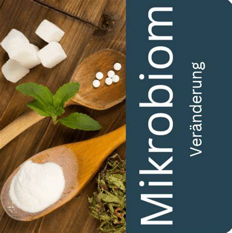 Infografik: Darmmikrobiom und Süßstoffe