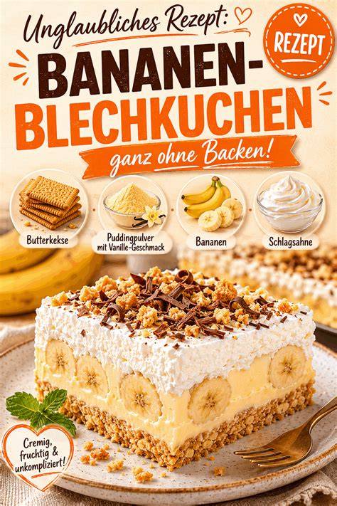 Infografik: Die beliebtesten Blechkuchen ohne Backen mit Zutaten und Zubereitungszeiten