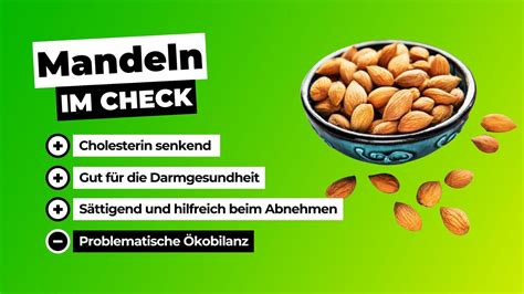 Infografik: Die wichtigsten Nährwerte und Vorteile von Mandeln