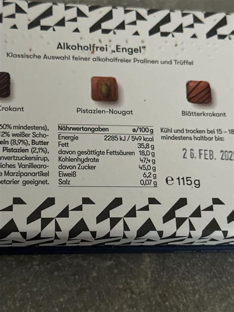 Infografik: Drei Varianten alkoholfreier Pralinen