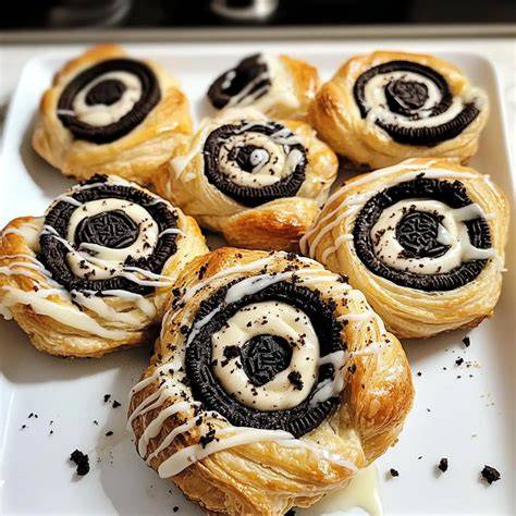 Infografik: Drei Varianten von Brombeer-Käsekuchen-Muffins (Mürbeteig, Oreo, Blätterteig)