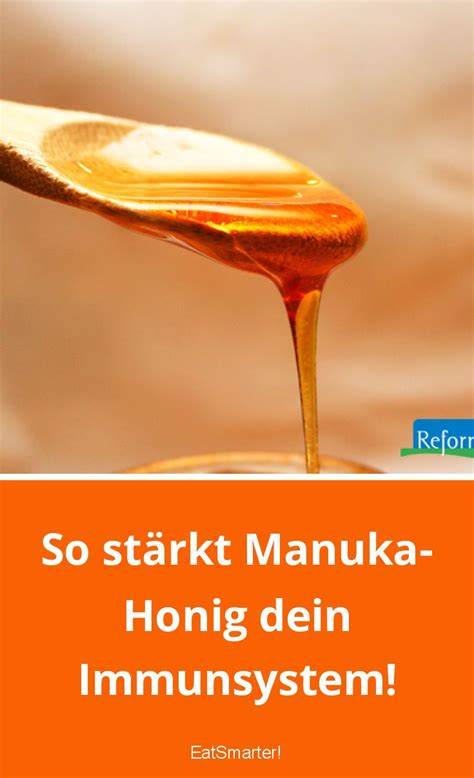 Infografik: Effekte von Manuka-Honig auf Immunsystem und Entzündungen