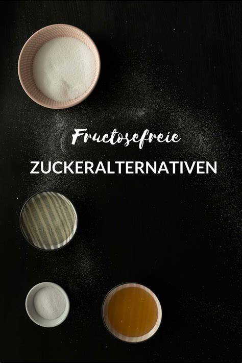 Infografik: Eigenschaften von fructosefreien Zuckeralternativen