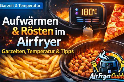 Infografik: Einfrieren und Aufwärmen - Blech, Beutel, Toaster, Airfryer
