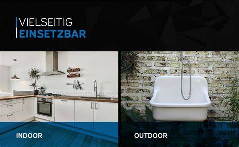 Infografik: Einsatzmöglichkeiten von Fontänen indoor und outdoor