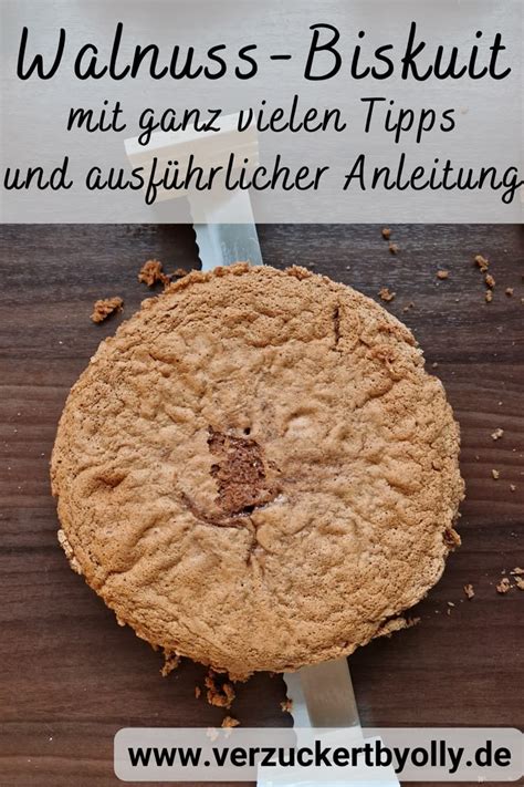 Infografik: Fehlerquellen und Tipps für luftigen Nussbiskuit