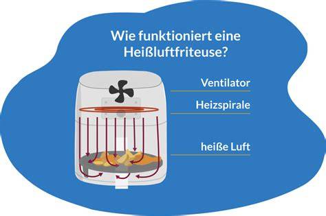 Infografik: Funktionsweise eines Airfryers