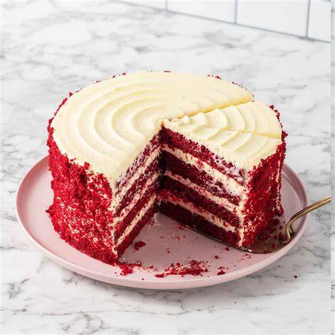 Infografik: Geschichte des Red Velvet Cakes