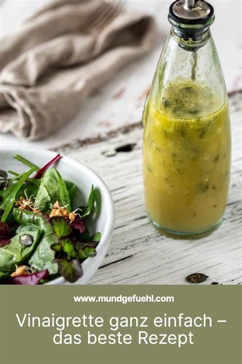 Infografik: Grundlagen einer Vinaigrette - Verhältnis Öl zu Säure