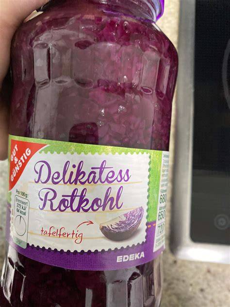 Infografik: Grundrezepte zur Verfeinerung von Rotkohl aus dem Glas