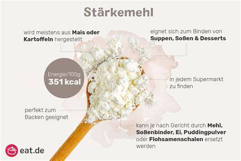 Infografik: Grundstock-Puddingpulver aus Stärkemehl, Vanille oder Kakao