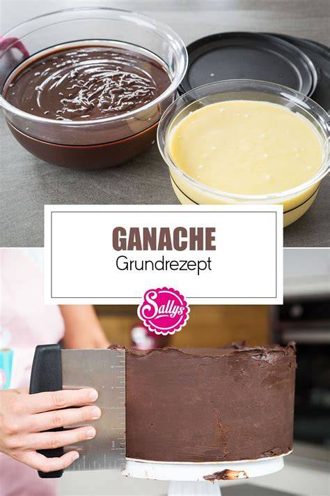 Infografik: Grundverhältnisse Von Ganache je nach Verwendungszweck