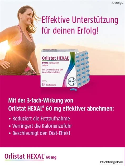 Infografik: Häufige Nebenwirkungen von Orlistat