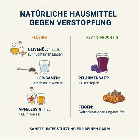 Infografik: Hausmittel gegen Blähungen