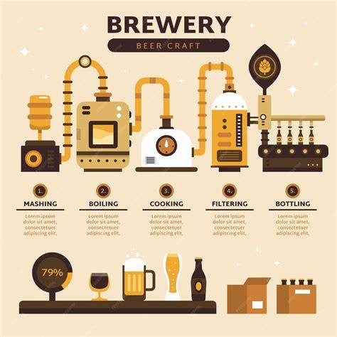 Infografik: Historische Eckdaten der Brauerei Tiefenellern und Öffnungszeiten