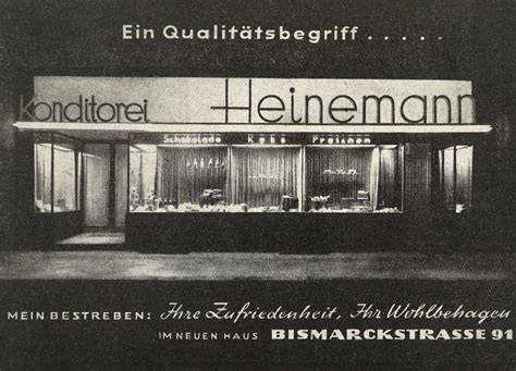 Infografik: Historische Meilensteine der Konditorei Heinemann seit 1932