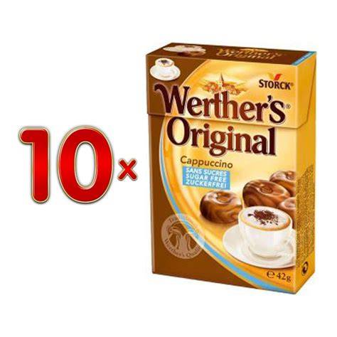 Infografik: Inhaltsstoffe und Zielgruppe von Werthers Echte zuckerfrei