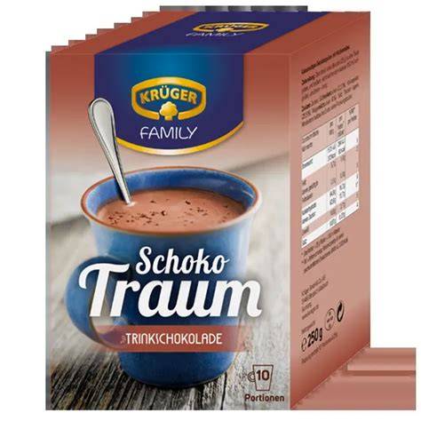 Infografik: Inhaltstoffe eines Krüger Schoko Shakes