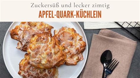 Infografik: Kalorienarme Apfel-Quark-Kuchen-Zutaten